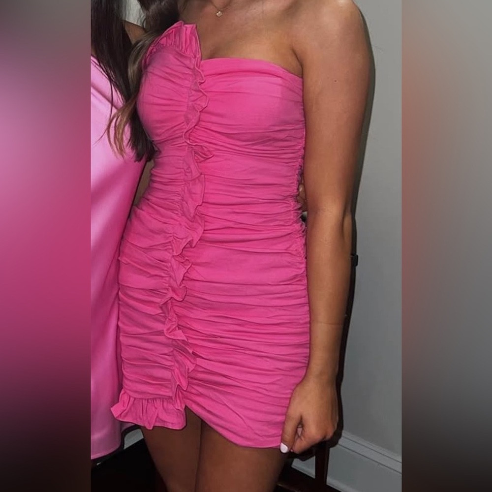 Seven wonders pink mini dress